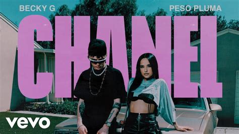 chanel becky g peso pluma.